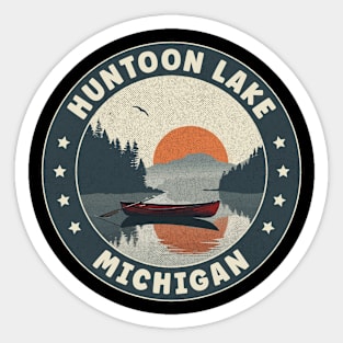 Huntoon Lake Michigan Sunset Sticker